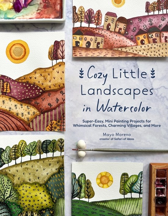 Cozy Little Landscapes in Watercolor - cover