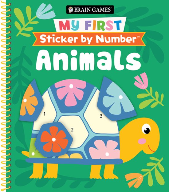 Brain Games - My First Sticker by Number- Brain Games - My F ... - cover