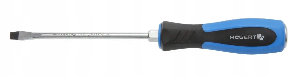 HOGERT Klop-schroevendraaier 8 x 150 mm, CrV staal