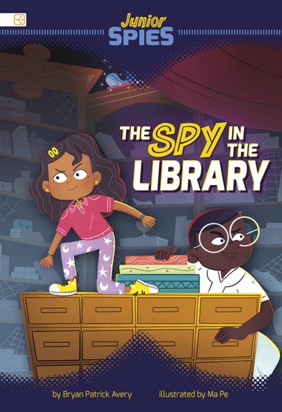 Junior Spies-The Spy in the Library - cover