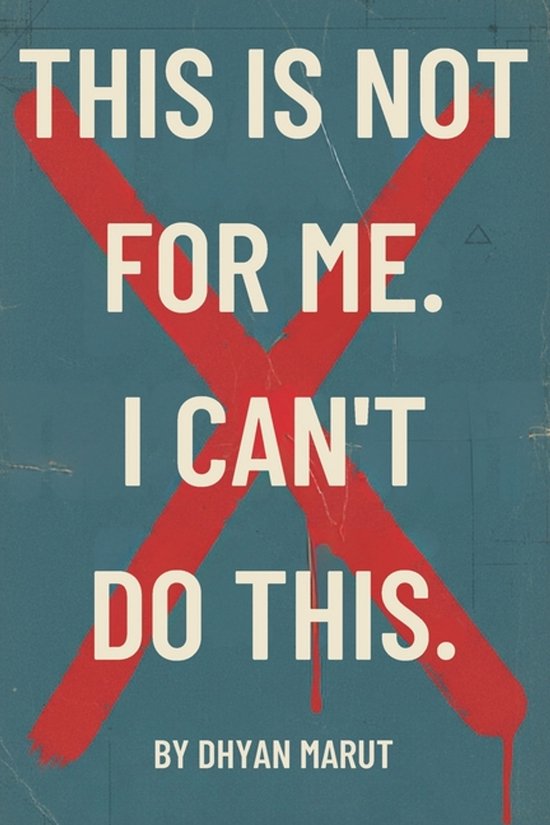 This is Not for Me. I Can't Do This - cover