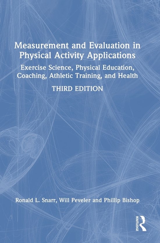 Measurement and Evaluation in Physical Activity Applications - cover