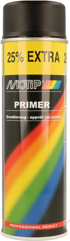 Motip 4052 Apprêt métallique Noir - 500ml