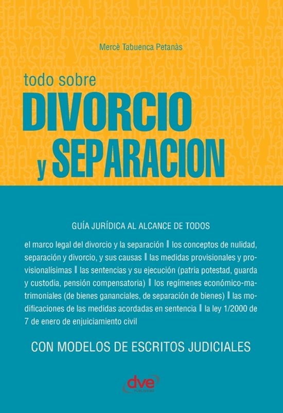 Todo sobre divorcio y separación - cover