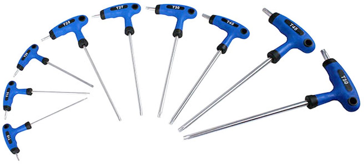 Torx Schroevendraaierset met Gat - 9 Delig