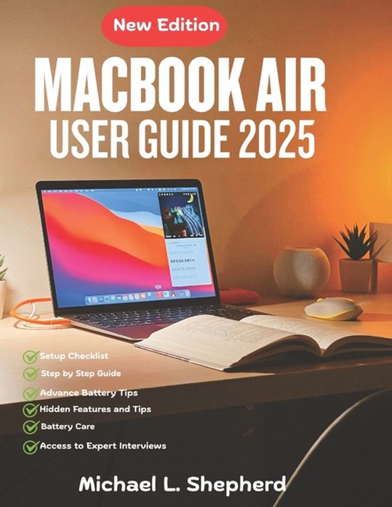 MacBook Air User Guide 2025 - cover