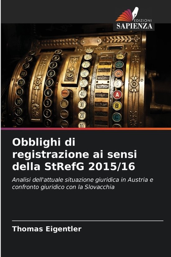 Obblighi di registrazione ai sensi della StRefG 2015/16 - cover