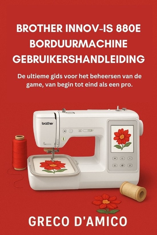 Brother Innov-Is 880E Borduurmachine Gebruikershandleiding - cover