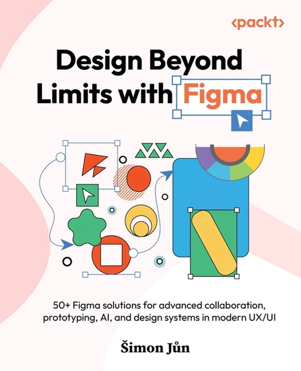 Omslag van Design Beyond Limits with Figma: 50+ Figma solutions for advanced collaboration, prototyping, AI, and design systems in modern UX/UI