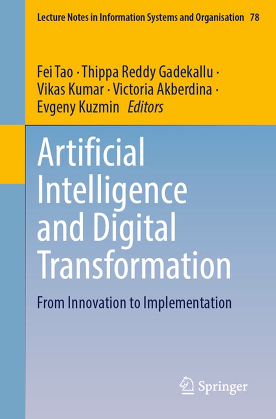 Lecture Notes in Information Systems and Organisation78- Art ... - cover