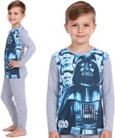 Pyjama Star Wars Dark Vador pour garçon, ensemble pyjama avec pantalon et manches longues 110