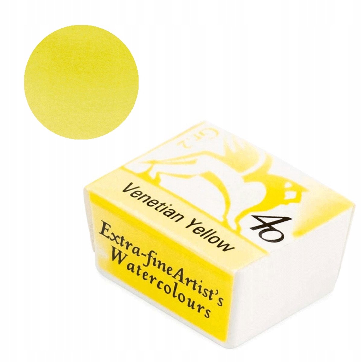 Renaissance aquarelverf 1,5 ml - Venetiaans geel