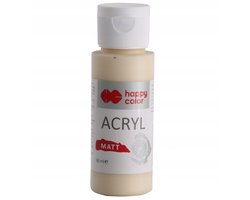 Happy Color Matt Acrylverf - Jonge Sepia, 60 ml