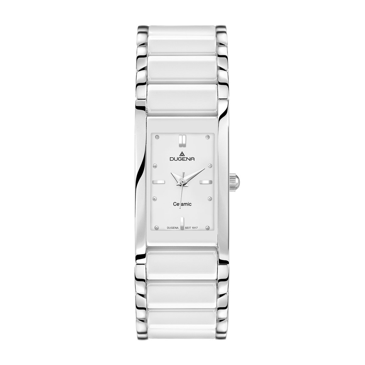Dugena - 4460506 - Polshorloge - Women - Kwarts - Quadra Ceramica