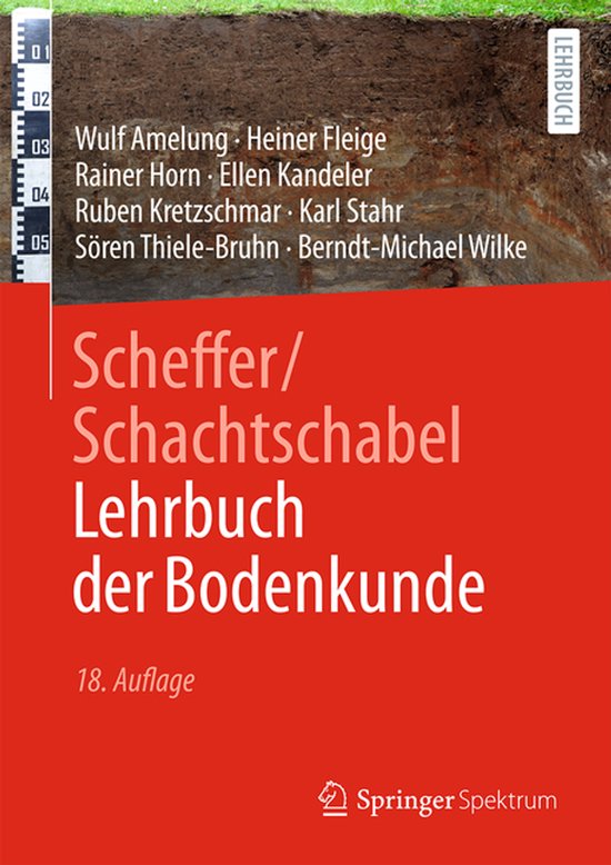 Scheffer/Schachtschabel Lehrbuch der Bodenkunde - cover
