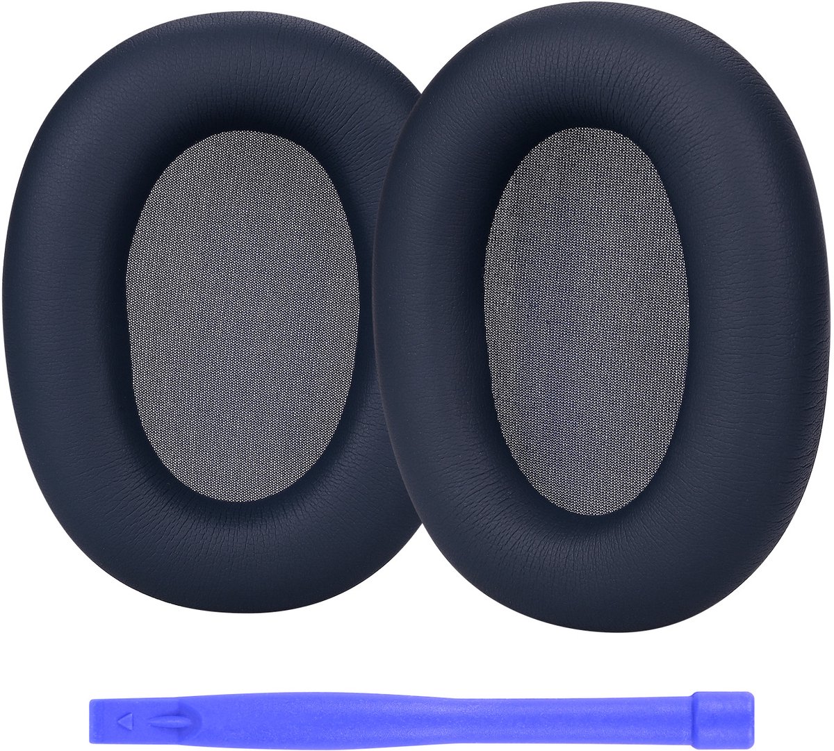 Lambskin XM3 Oorkussens voor Sony WH-1000XM3 Hoofdtelefoon Vervanging 1000 XM 3 Echte Schapenvacht Lederen Oorkussens Kussens Oorbeschermers Cups Covers (zwart