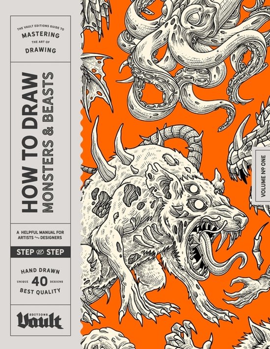 How to Draw Monsters & Beasts - cover