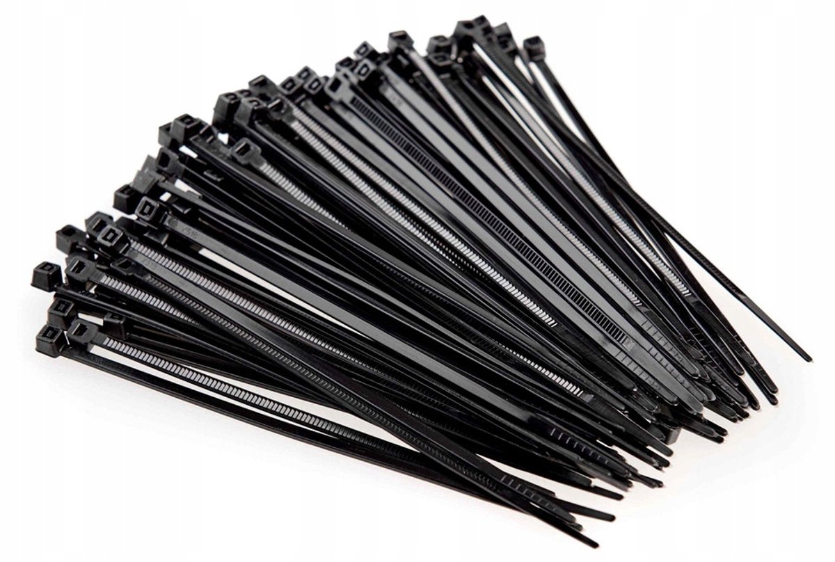 Schmith Kabelbinders Zwart Nylon 4,8x300mm - 100 Stuks