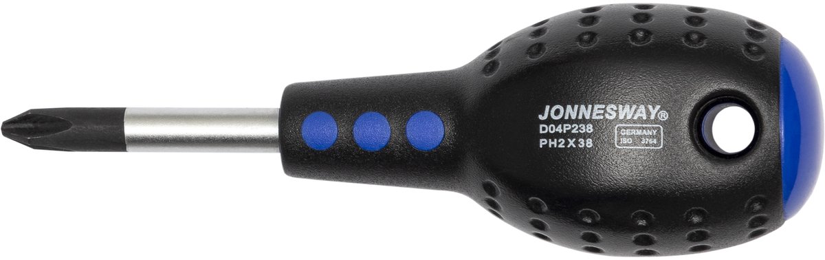Jonnesway Kruiskopschroevendraaier PH2 x 38mm D04P238