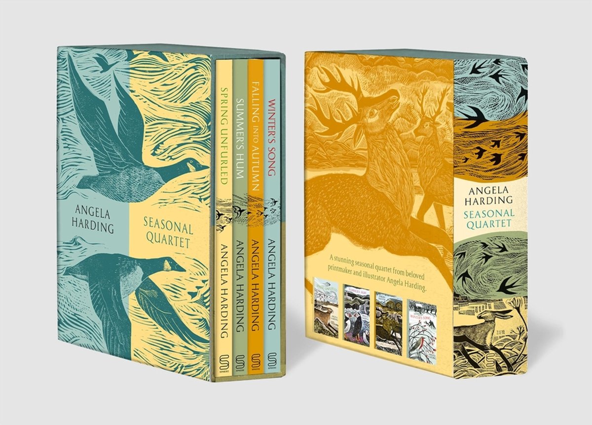 Omslag van Angela Harding Seasonal Quartet Boxset: Includes Spring Unfurled, Summer's Hum, Falling Into Autumn and Winter's Song