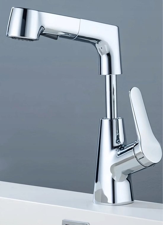 Grohe keukenkraan Start geïntegreerde uittrekbare sproeier 2 stralen mat zwart