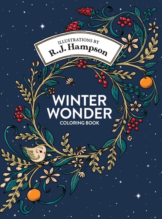 Winter Wonder Coloring Book