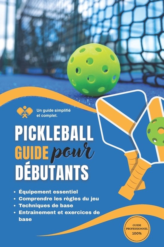 pickleball pour débutants - cover