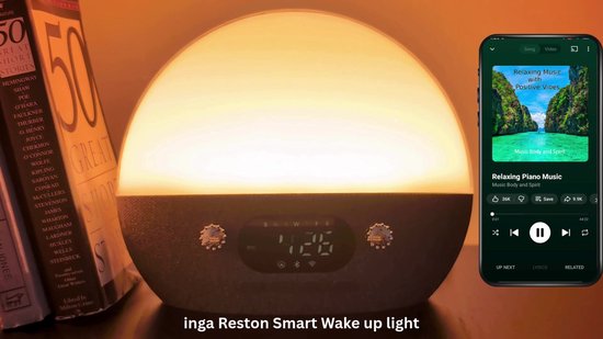 Inga Smart Wake-up Light - Sunlight Alarm Clock, Sunrise Simulation
