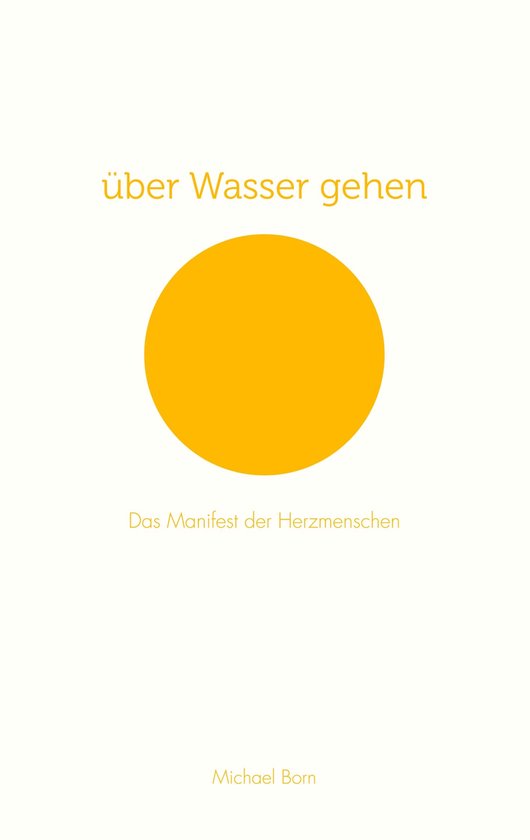 über Wasser gehen - cover