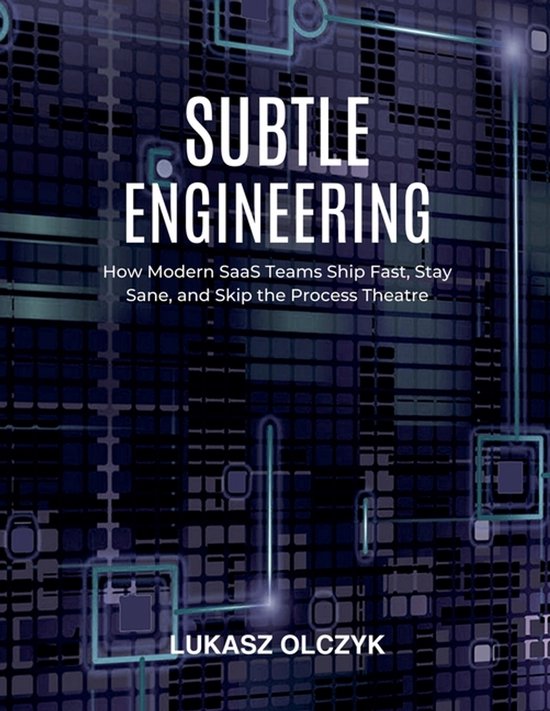 Subtle Engineering - cover