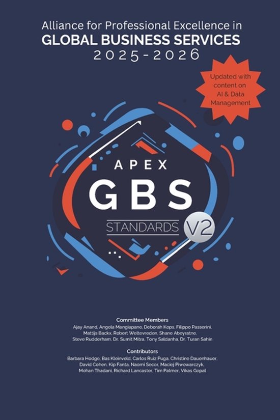Apex GBS Standards- APEX GBS Standards 2025 - 2026 - cover