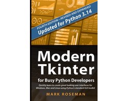 Omslag van Modern Tkinter for Busy Python Developers
