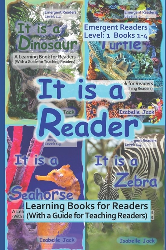 Learning Books for Emergent Readers Level 1- It is a Reader - cover