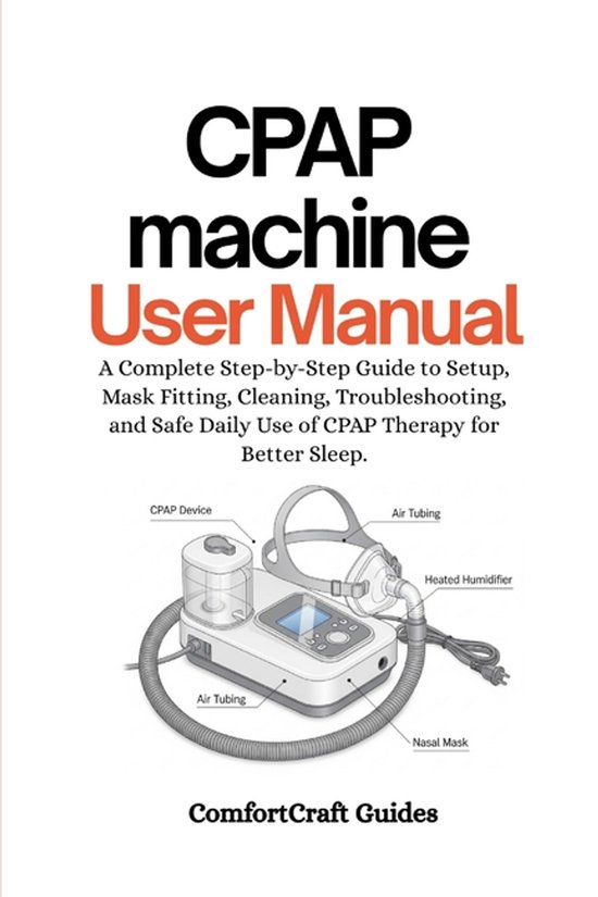 CPAP Machine User Manual - cover