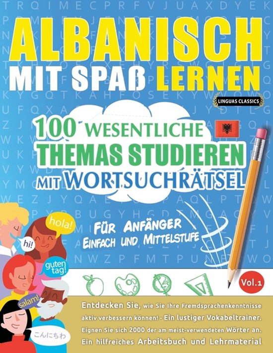 Albanisch Mit Spaß Lernen - Für Anfänger - cover