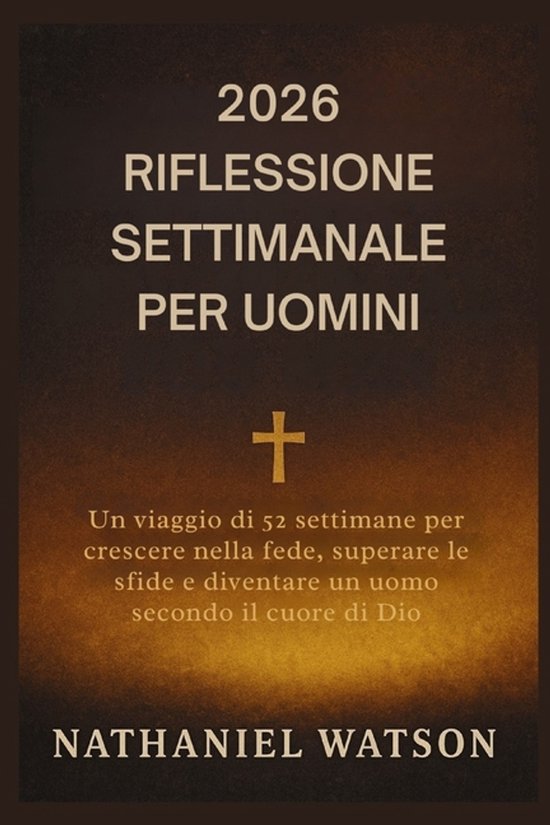 2026 Riflessione Settimanale Per Uomini - cover