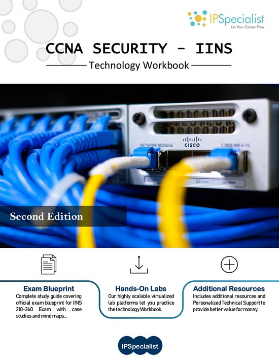 CCNA Security (IINS 210-260) Technology Workbook With Practi ... - cover