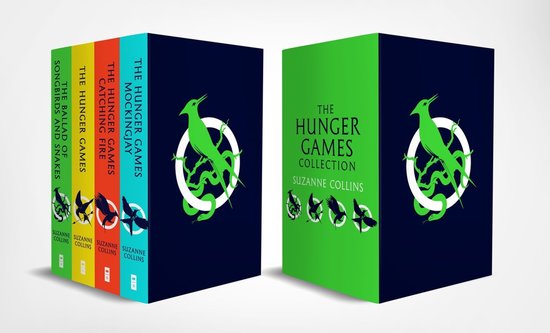 The Hunger Games 4 Book Paperback Box Set - cover