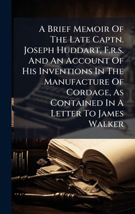 A Brief Memoir Of The Late Captn. Joseph Huddart, F.r.s. And ... - cover