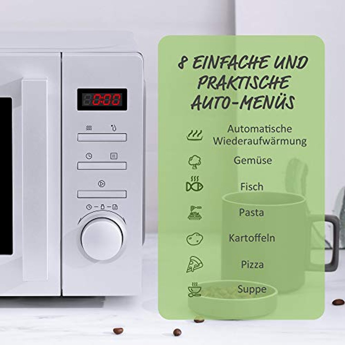 Solo Magnetron 20 Liter met Express-functie en Digitaal LED-display