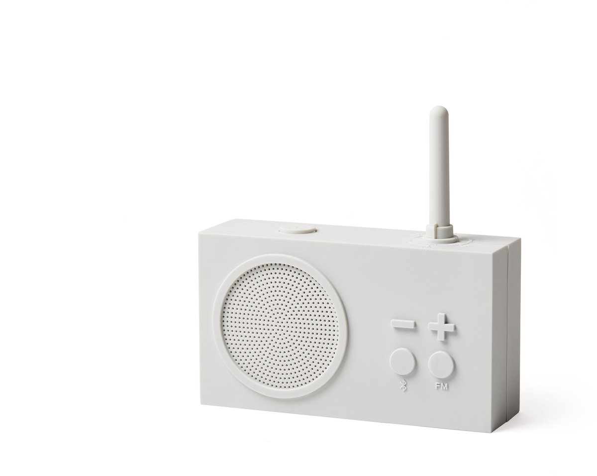 Lexon TYKHO 3 FM Badkamerradio Bluetooth Speaker - White