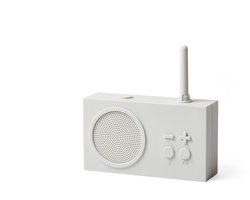 Lexon TYKHO 3 FM Badkamerradio Bluetooth Speaker - White