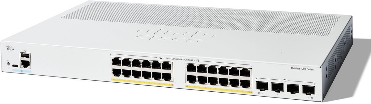Schakelaar CISCO C1200-24P-4G