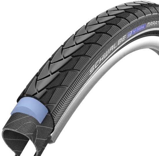 Schwalbe Vouwband Marathon Plus - SmartGuard - Reflectie - 28 x 1.5 inch / 40-622 - 50 - 85 psi - Zwart van Schwalbe — afbeelding 5