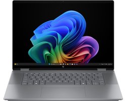 HP OmniBook X Flip Next Gen AI 16-ar0016nw Copilot+ PC AMD Ryzen AI 5 340 Hybride (2-in-1) 40,6 cm (16") Touchscreen 2K 16 GB LPDDR5x-SDRAM 1 TB SSD Wi-Fi 7 (802.11be) Windows 11 Home Zilver
