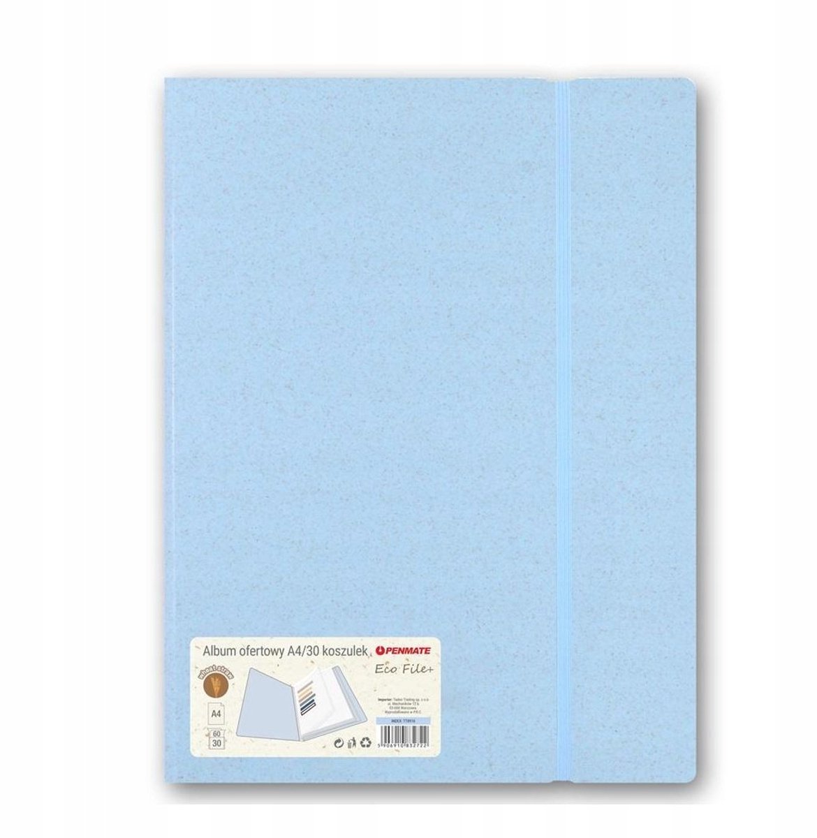 Penmate A4 Presentatiealbum Blauw - 30 Hoesjes