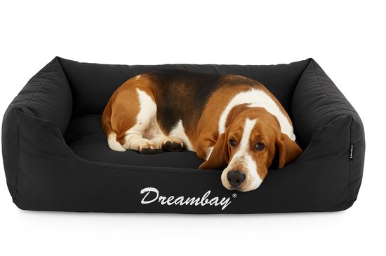 Flamingo Hondenmand Dreambay - 100 x 80 x 25 cm - Zwart