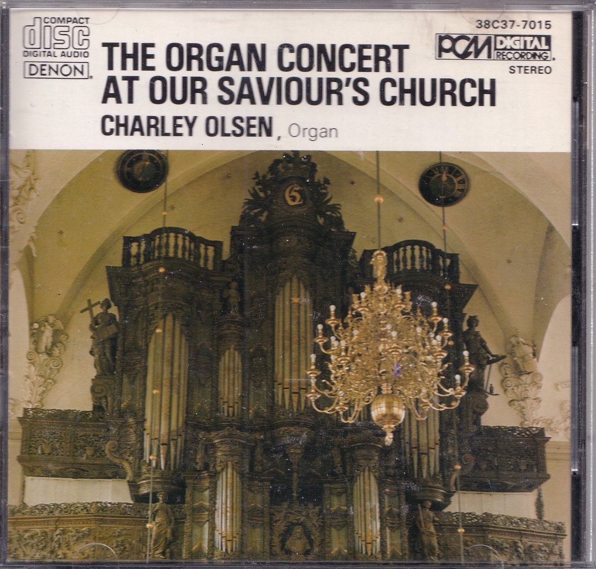 The organ concert at Our Saviour's Church - Charley Olsen (orgel)