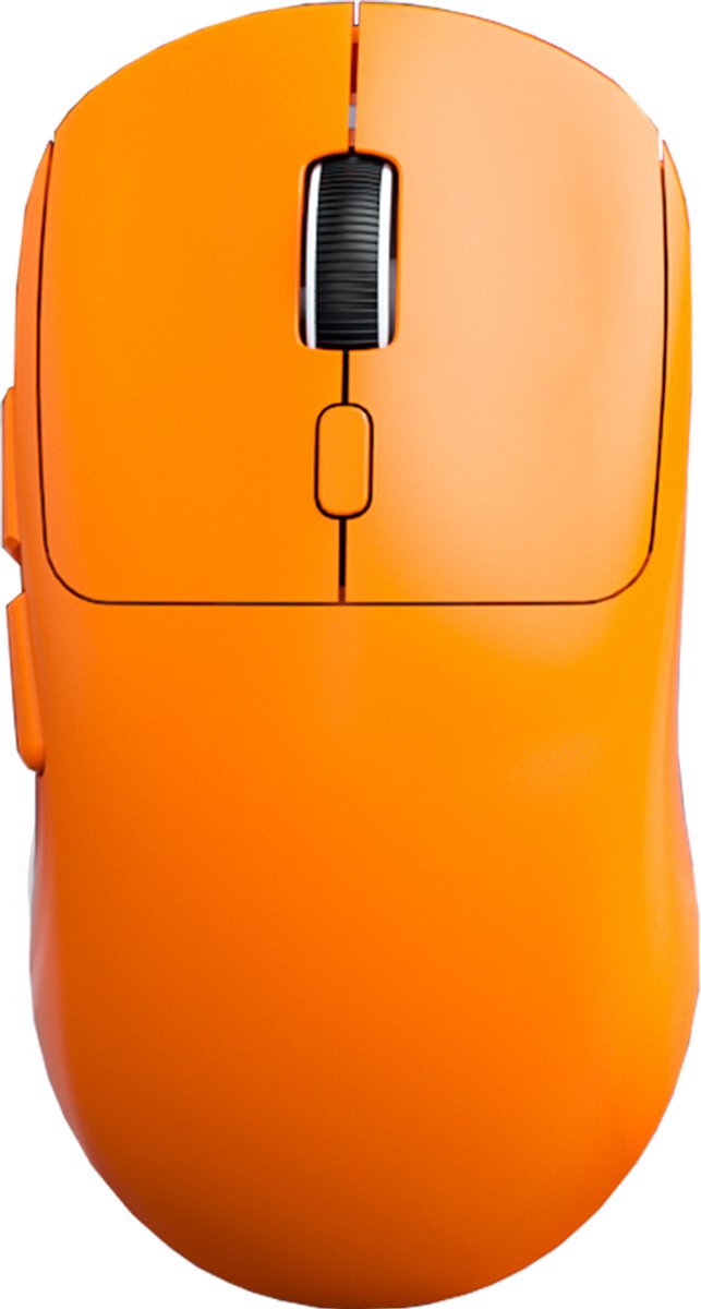 APO Electronics® - Draadloze Gaming Muis - 64g - Ultralicht - 1000 Hz Polling Rate - Oplaadbare 500 mAh Batterij - Ice-Feel Coating - Oranje