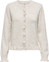 Cardigan à volants JDY JDYLETTY L/ S pour femme - Taille L